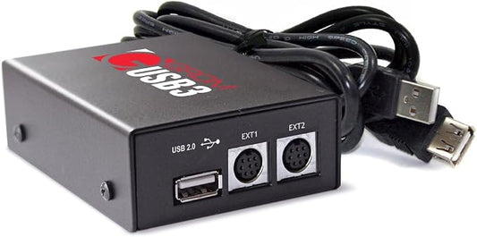GROM Audio RVRU3 USB3 Android® iPhone®; Bluetooth® AUX Capable Adapter, Compatible with Select* Rover Cars