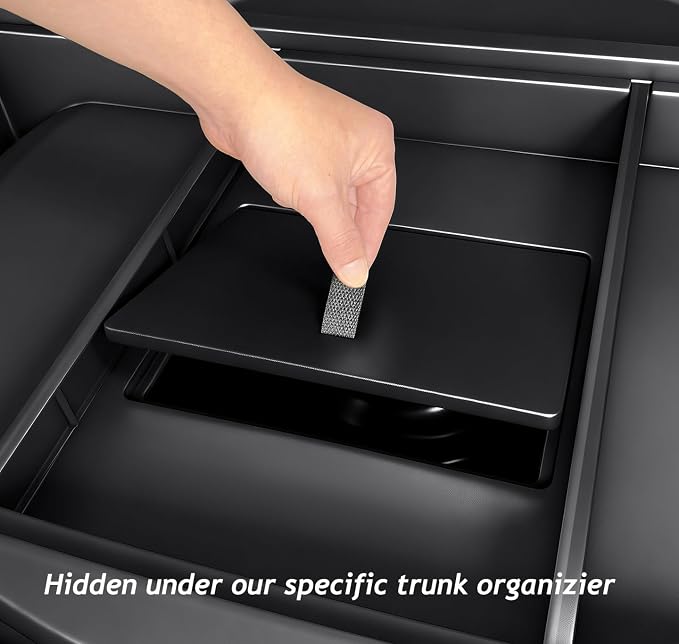 For 2026 Toyota RAV4 Trunk Spare Tire Storage Box, SUV Insert Cargo Rear Hatch Organizer fits RAV4 LE XLE XSE TRD Hybrid Storage Accessories