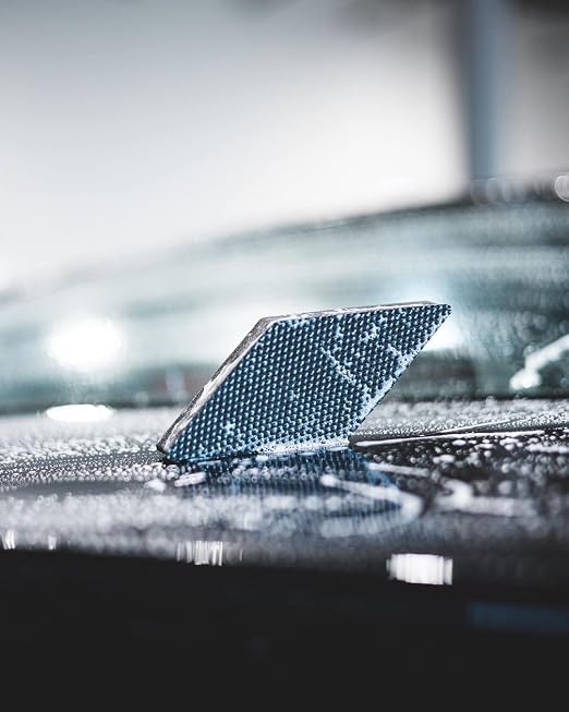 CARPRO PolyShave Decon Block - Car Detailing Clay Decontamination Faster Than Clay Bar, Cleaning & Release of Paint Contaminants and Glass - Increase Wax and Sealant Bond - (1 Block)