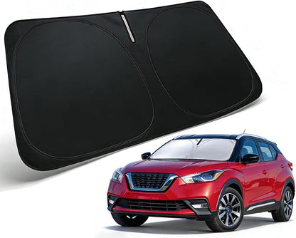 Windshield Sun Shade Custom-Fit for Nissan Kicks 2017-2024