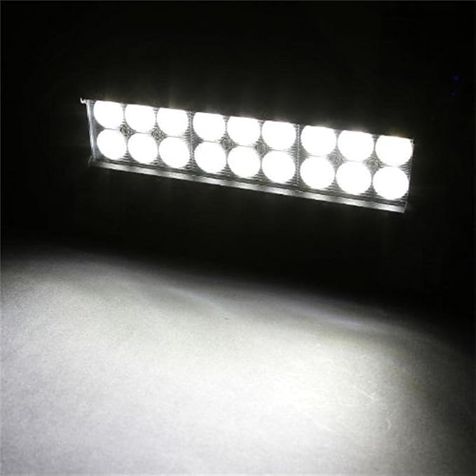 Willpower 9 inch 54W Spot LED Work Light Bar Driving Lamp 12V 24V 5400LM for Chevrolet Dodge Ford GMC JP Toyota Polaris RZR Ranger ATV UTV Can Maverick Boat SUV F150 F250