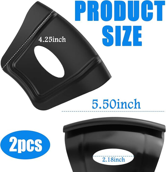 Junecarp 2PCS Rim Protector for Car Wheels,Non-Slip Wheel Rim Protector with Double Rib & Finger Hole Design,Professional Motorcycles Tire Rims Protectors for Tire Replacement and Repair