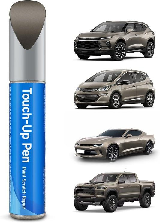 Touch Up Paint Compatible with Chevrolet Exact Match Touch Up Paint Car Scratch Repair (Pepperdust Metallic/Bronze Dune Metallic（WA441B/GMU）)