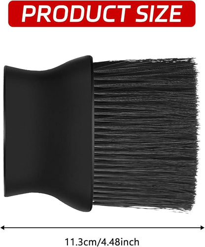 Automotive Interior Dusting Brush, Car Interior Cleaning Brush, Car Detailing Brush, Ultra-Soft Bristles Duster Brush for Car Interior, Dashboard, Leather, Baseball Umpire Gear Brush (Black)