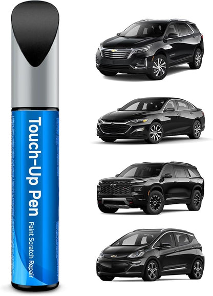 GB8/WA384A Mosaic Black Metallic Touch Up Paint Compatible with Chevrolet GMC Buick Cadillac Exact Match Touch Up Paint Car Scratch Repair