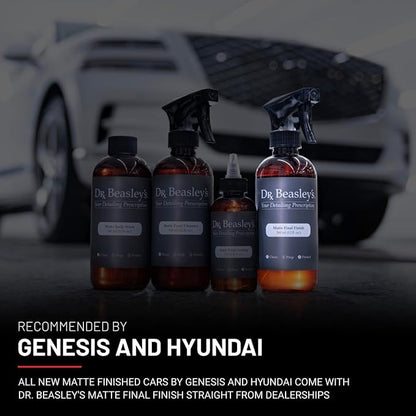 Dr. Beasley’s Matte Final Finish 32oz - Matte Safe Auto Detail Spray for Between Washes, Touch-ups. Removes Dust, Smudges, Water Spots for Showroom Appearance. pH Balanced, No Gloss