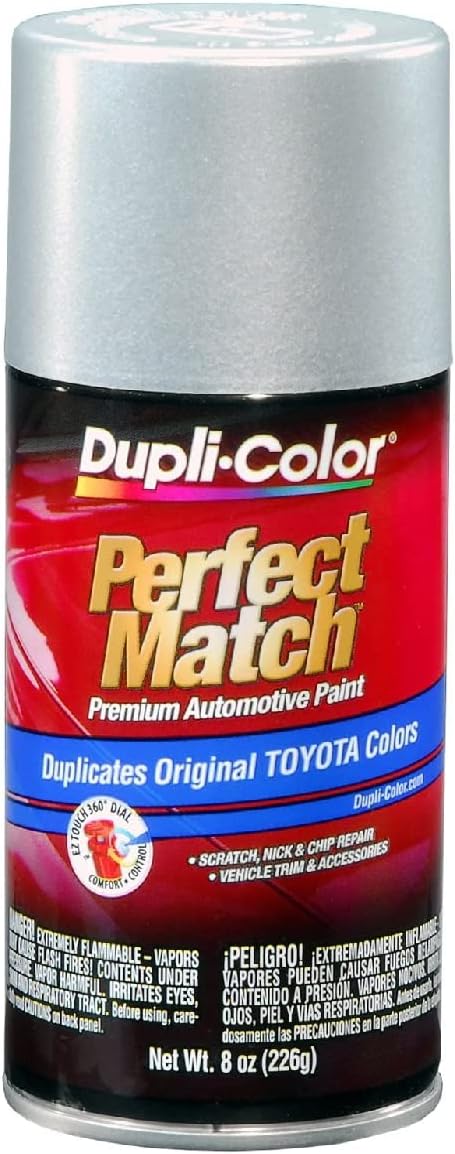 Dupli-Color - EBTY16177-6pk (EBTY16177-6 PK) Classic Silver Mica Toyota Exact-Match Automotive Paint - 8 oz. Aerosol, (Case of 6)