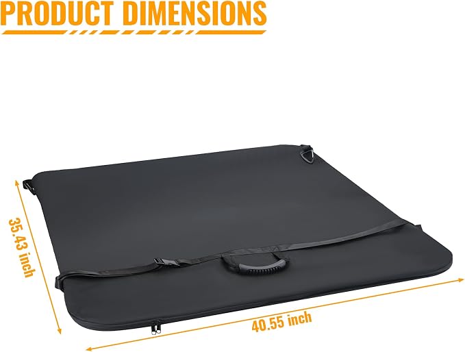 MAIKER OFF ROAD Freedom Panel Hard Top Storage Bag with Handle Compatible with Ford Bronco 2021-2025 Bronco 2 & 4 Door, Heavy Duty 600D Oxford Fabric Car Top Panel Protector Bag