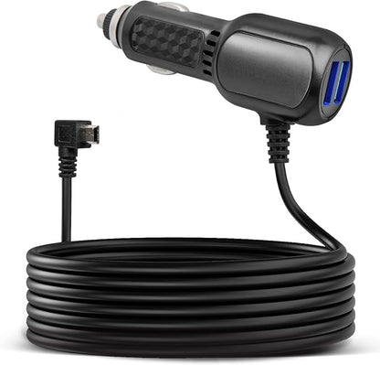 Anina Mini-B USB Dash Cam Power Cord 90° Right Angle for Rexing V1/V1P/Pro/V5/V3, Byakov S6, Rove R2-4K – NOT for Micro USB or Type-C10