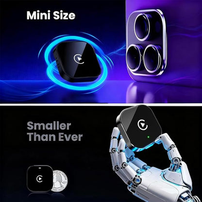 2 in 1 CarPlay Adapter for Passport 2019 2020 2021 2022 2023 2024 2025 2026, CarPlay Wireless Adapter with Auto Reconnect Fast Pairing Bluetooth Connection Compact USB Dongle