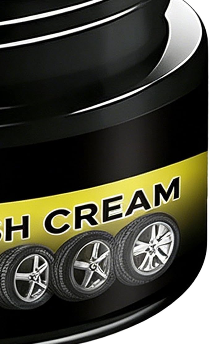 Tire Coating Paste,50g Quick Coating Paste Wax with Sponge,Wheel Trim Restorer Wax | for Indoor Outdoor Garage Cars Wheel Automotive Polishing Women Men