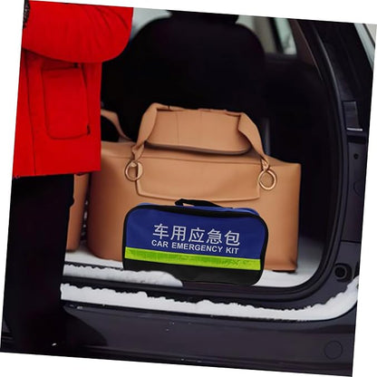 Ciieeo Emergency Roadside Kit for Vehicles Compact Automotive Tool Set with Multi-Functional Accessories for Travel Inspections and Emergency Situations