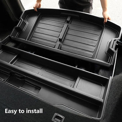 For 2017-2022 Honda CR-V Trunk Hidden Storage Box, CRV Insert Cargo Rear Hatch Specific Organizer, SUV Extra Space fits CR-V EX EX-L LX Touring Under Cargo Floor Storage Bins Accessories