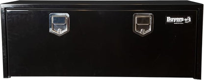 Buyers Products 1702115 Steel Underbody Truck Tool Box 18 x 18 x 60 Inch, Black Powder-Coated 14 Ga Steel, Locking Stainless Paddle Latch, Drop Door, Weather-Resistant, Made in USA