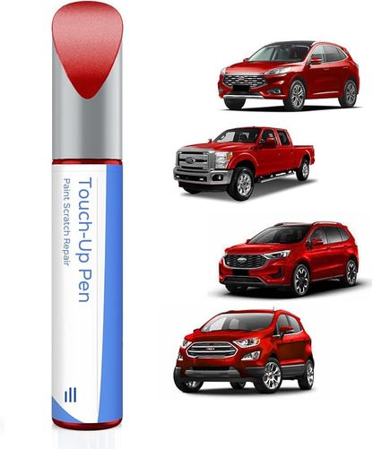 PQ Race Red Touch Up Paint Compatible with Ford Exact Match–Chips and Nicks Touch Up