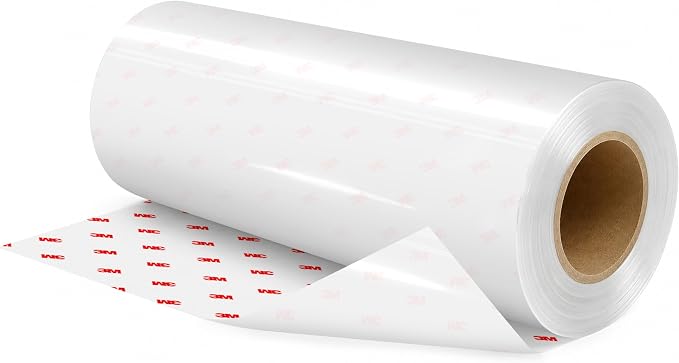 VViViD 3M Clear Paint Protection Vinyl Film 12 Inch Wide Choose Your Size (12 Inch x 180 Inch Large roll)
