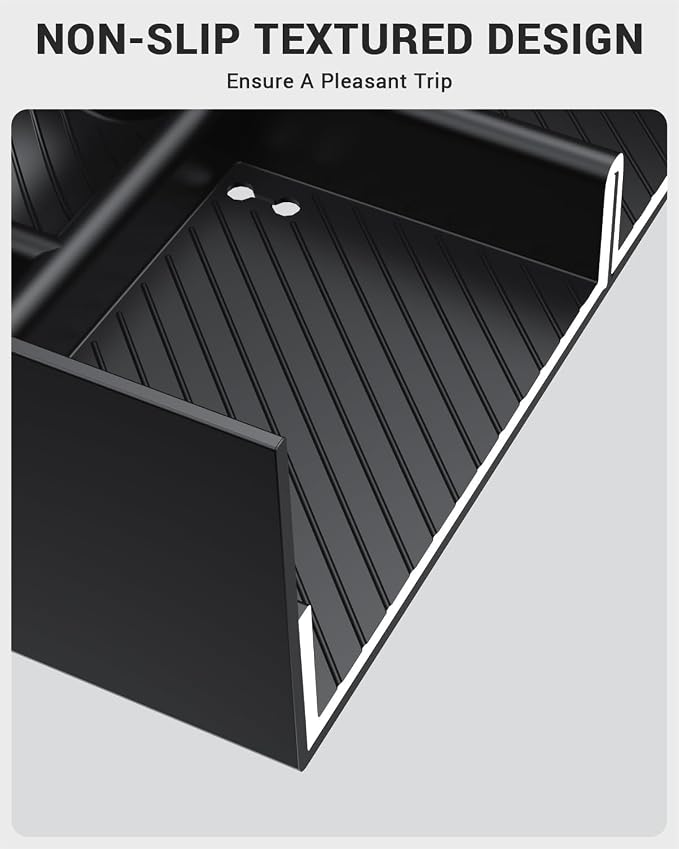 BASENOR 2026 Tesla Model Y Model 3 Armrest Storage Box, Center Console Organizer (Carbon Edition) for Tesla 3 Highland 2024 2025 2026 Model Y 2025 2026 Juniper (Standard/Premium/Performance)