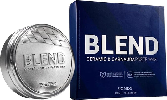 Vonixx Blend Ceramic & Carnauba Paste Wax 3.4 oz (100 mL) - Up to 7 months of durability