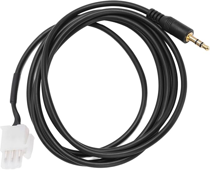 Yctze Car Bluetooth Module Motor Aux Cable 3pin to 3.5mm Jack Motorcycle Accessory Replacement for Goldwing GL1800