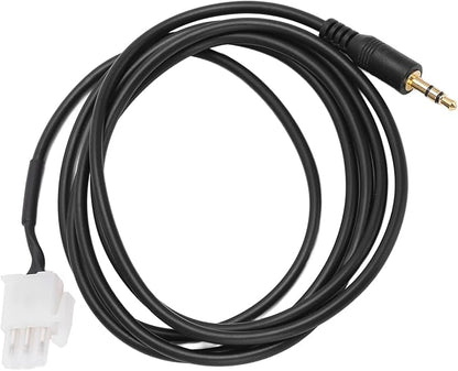 Yctze Car Bluetooth Module Motor Aux Cable 3pin to 3.5mm Jack Motorcycle Accessory Replacement for Goldwing GL1800