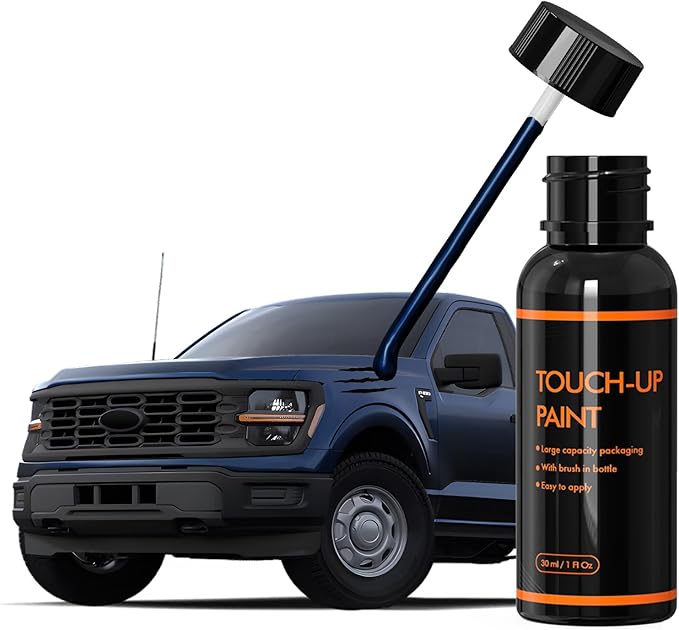HX Antimatter Blue Touch Up Paint for Ford, DIY Car Paint Scratch Repair Kit, Automotive Paints, Quick & Easy Fix Scratch Repair for F-150/Mustang/Expedition/Lightning/Responder/Escape/Bronco