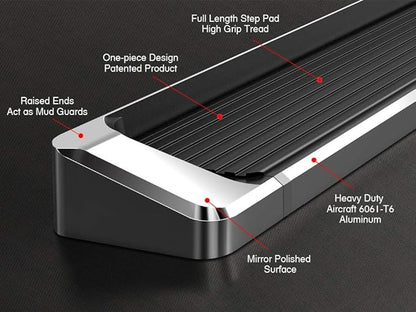 APS Running Boards Style Compatible with Nissan Pathfinder 2022-2026 (Nerf Bars Side Steps Side Bars)