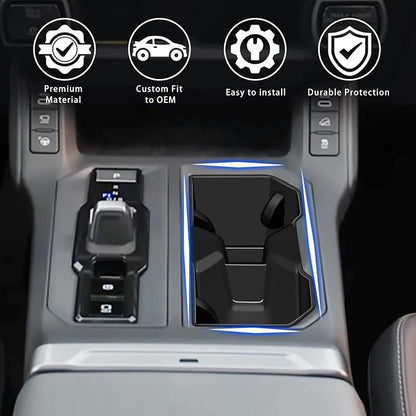 Silicone Cup Holder Inserts for Toyota RAV4 2026 Accessories, Non-Slip Silicone Center Console Protector Organizer to Prevent Spills & Scratches for RAV4 Interior Accessories