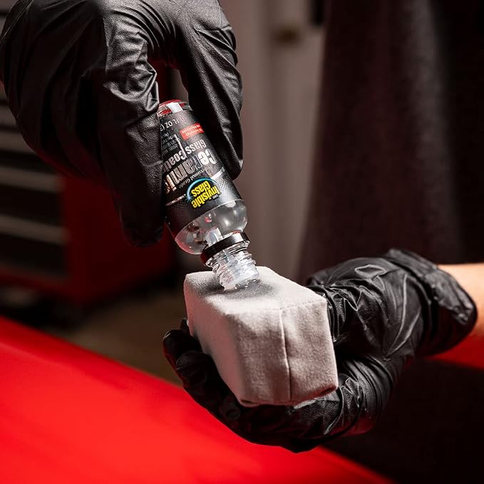 Invisible Glass 95151 Ceramic Glass Coating Kit – Long-Lasting, Rain Repellent & Hydrophobic Protection for Automotive Glass Windshields – Scratch & Weather Resistant – Quick, Easy Application – 30 mL