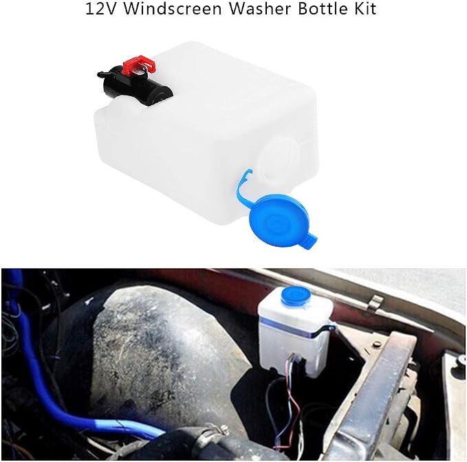 Windscreen Cleaning Kit, 1986 Chey S10 Window Washer Reseroir Pump, Kit Laaetri Professionale