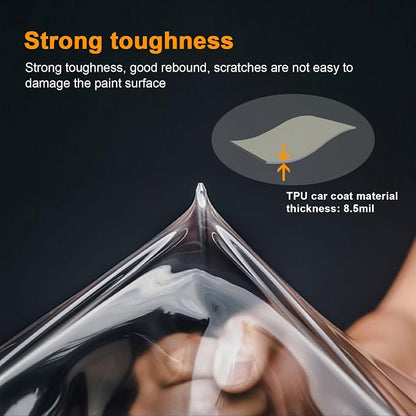 for 2017-2021 Mazda CX-5 8.5mil TPU PPF Clear Car Pre-Cut Paint Protective Film HD Scratch Exterior Accessories (BC Pillar Stickers 8Pcs)