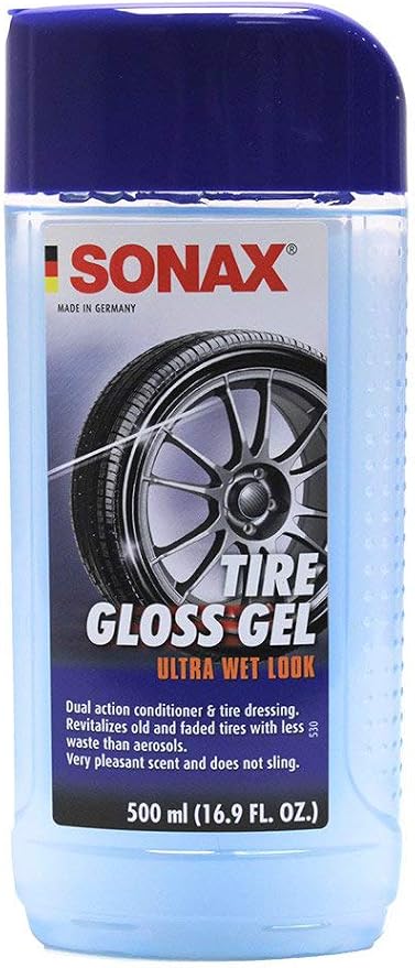 SONAX (235200-6-6PK Tire Gloss Gel - 16.9 fl. oz., (Case of 6)
