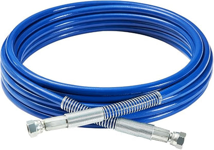 VEVOR 25ft Airless Paint Sprayer Hose, 1/4 in Universal Airless Paint Spray Hose, 4350 PSI High Pressure Flexible Airless Sprayer Hose, Multi-Layer Reinforced Steel Wire Braid Hose for Paint Sprayer
