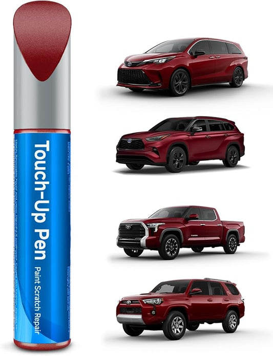 3Q3 Dark Red/Salsa Red Pearl Touch Up Paint Compatible with Toyota Exact Match Touch Up Paint Car Scratch Repair