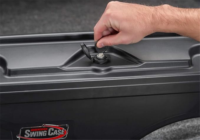 RealTruck UnderCover SwingCase Truck Bed Storage Box | SC201D | Fits 1999 - 2014 Ford F-150 Drivers Side