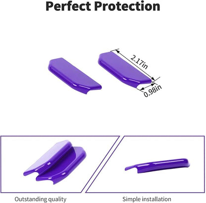 JWWY for Jeep JL Vent Air Outlet Adjustment Cover Trim Fit for 2024-2025 Jeep Wrangler JL JLU Gladiator JT 4xe Interior Accessories 2pcs Purple