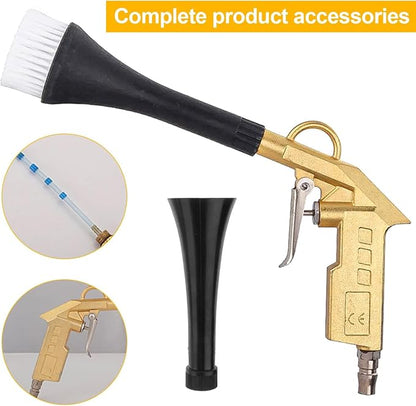 QZQUFJ Air Compressor for Car Detailing Detailing Tool, High Pressure Air Gun Dry Cleaning Tool Kit, Air Gun, Car Clean Gun, Cleaning Gun, for Car Dry Cleaning