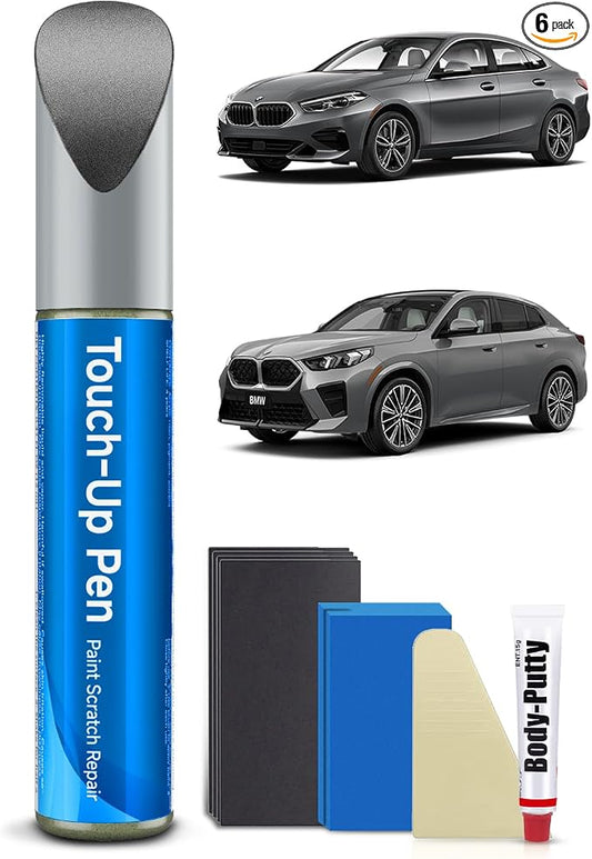 Mineral Grey(B39) for BMW Car Touch Up Paint Kit,Exact Match Car Scratch Repair Touch Up Paint Kit(Mineral Grey Metallic for X2/2 Series Tourer)