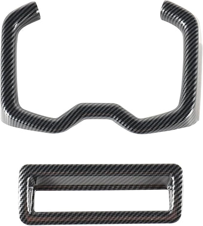Interior Trim for Toyota RAV4 2019-2025 Carbon Fiber Gear Shift Panel Cover Kit
