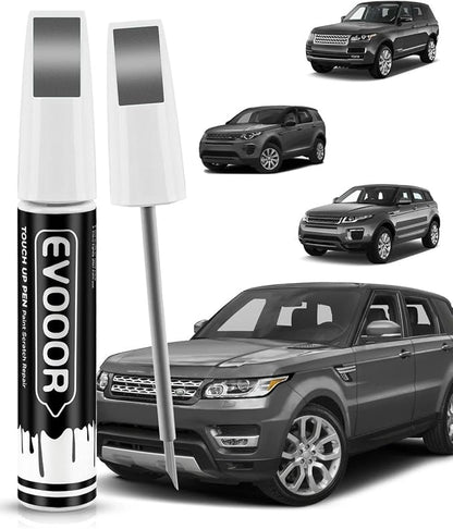 Eiger Grey (2409/1DF/LRA) Touch Up Paint Compatible with Land Rover Exact Match 2 in 1 Touch up Paint for Chips and Nicks Repair with 2pcs Disposable Micro Applicators