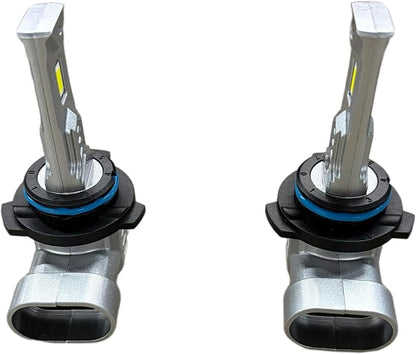 Marsauto 9012 Light Bulbs, Fanless IP68 Fog Light - 2 Pack | HIR2 sockets, 1:1 mini size no adapter, fits truck SUV, all-weather IP68, 3-min DIY install
