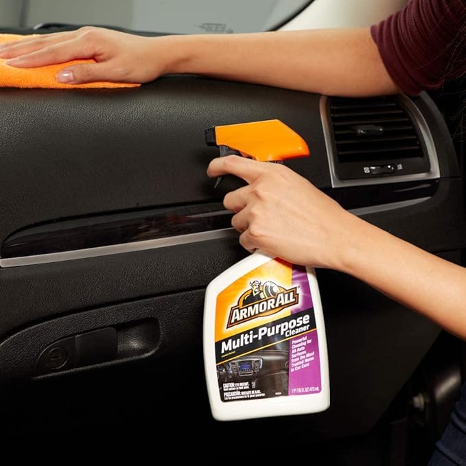 Armor All Multi Purpose Cleaner, Car Cleaner Spray for All Auto Surfaces, 16 Fl Oz (Pack of 2)