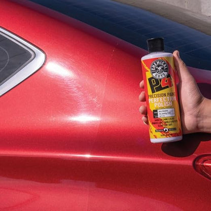Chemical Guys P4 Precision Paint Perfection Polish - Scratch Remover & Swirl Remover for Cars, Trucks, Motorcycles, & SUVs, Fixes Paint Imperfections & Towel Marks, Restores Gloss & Clarity, 16 oz