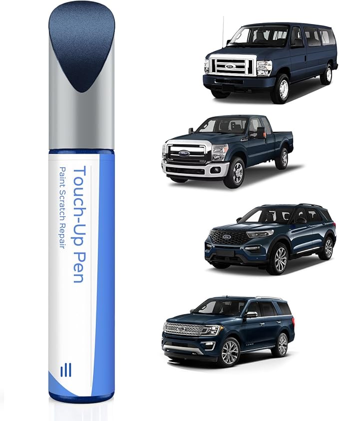 N1 Blue Jeans Metallic Touch Up Paint Compatible with Ford Exact Match–Chips and Nicks Touch Up