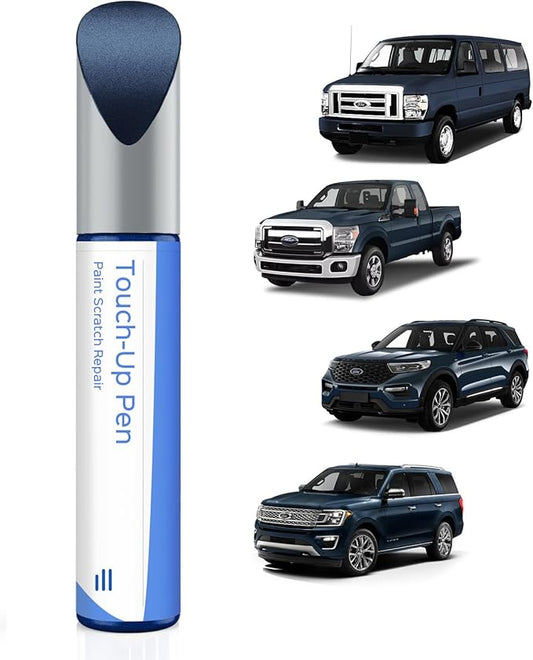 N1 Blue Jeans Metallic Touch Up Paint Compatible with Ford Exact Match–Chips and Nicks Touch Up