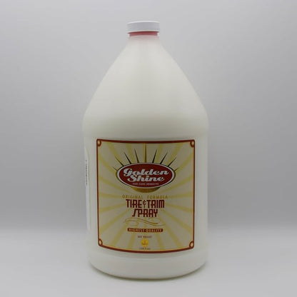 GOLDEN SHINE Tire & Trim Spray, 1 Gallon, 4 Pack 17512-CS Adds Shine and Protection