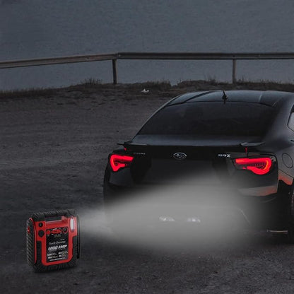 1800A Peak Car Jump Starter, 20000mAh Battery Booster for up to 6.5L Gas/5L Diesel Engines, 12V Portable Power Bank with LED Light, USB Outports, and Emergency Power Supply