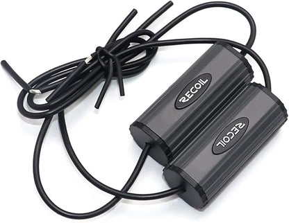 Recoil BB-T Bass Blocks Designed to Protect Car Audio Tweeters, Eliminate Frequencies 0-5.6kHz at 4Ohms, Pair
