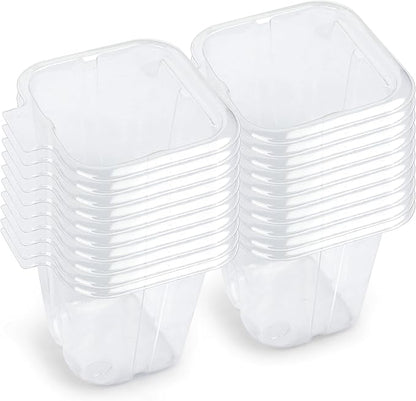 Voomey 20pack Paint Pail Liners, Plastic Disposable Bucket Liner Set for Paint Cups,Holds Up to A 16 oz. of Paint or Stain (Only Applicable to VOOMEY 16 oz. Paint Cup)