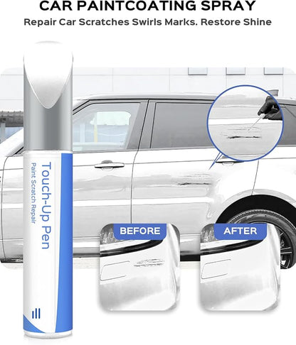 Fuji White(LRC867/NER) Touch Up Paint Compatible with Land Rover Exact Match Chips and Nicks Touch Up
