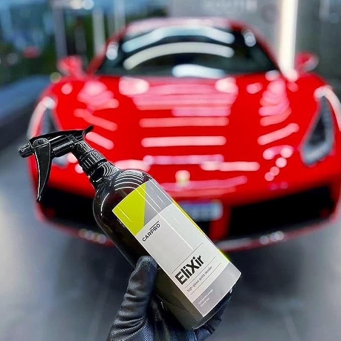 CARPRO EliXir Quick Detailer - Quick Detail Provides a Fast Layer of Depth, Gloss, and Hydrophobic Energy - 4 Liter (135oz)